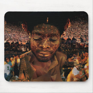 Mouse Pad 1 mit Rachel Dolezal Art Mousepad