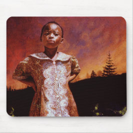 Mouse Pad 2 mit Rachel Dolezal Art Mousepad
