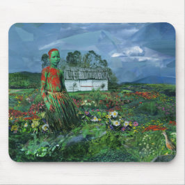 Mouse Pad 3 mit Rachel Dolezal Art Mousepad