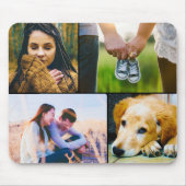 Mouse Pad 4 Fotovorlage gerundet Mousepad (Vorne)