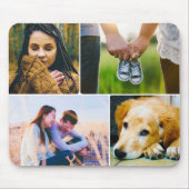 Mouse Pad 4 Fotovorlage gerundet Mousepad (Vorne)