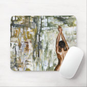 Mouse Pad 4 mit Rachel Dolezal Art Mousepad (Mit Mouse)