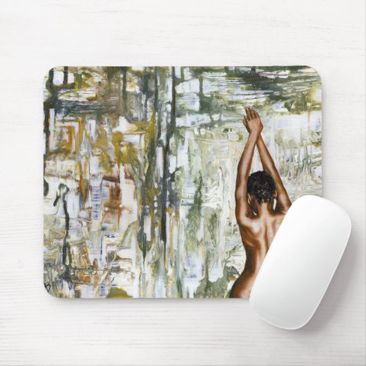 Mouse Pad 4 mit Rachel Dolezal Art Mousepad (Mit Mouse)