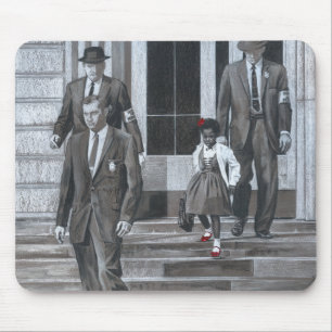 Mouse Pad 5 mit Rachel Dolezal Art Mousepad