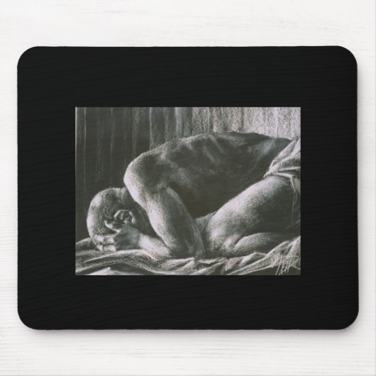 Mouse Pad 6 mit Rachel Dolezal Art Mousepad (Vorne)