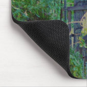 Mouse Pad - Bamboo Gate in Forest Garden Mousepad (Ecke)