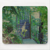 Mouse Pad - Bamboo Gate in Forest Garden Mousepad (Vorne)
