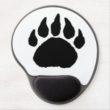 Mouse pad - Bear Paw Print