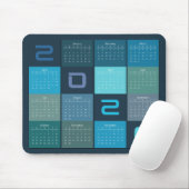 Mouse Pad Calendar 2024 Mousepad (Mit Mouse)