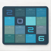 Mouse Pad Calendar 2024 Mousepad (Vorne)
