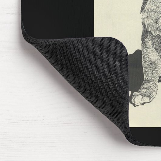 Mouse Pad Cocker Spaniel Mousepad (Ecke)