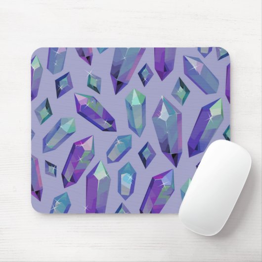 Mouse pad "Crystals" Mousepad (Mit Mouse)