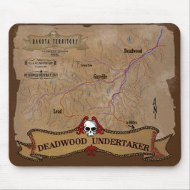 Mouse Pad der Serie Deadwood Undertakter Mousepad