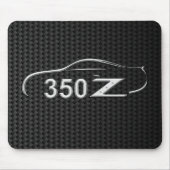 Mouse-Pad für cool-Chrome-Kohlenstofffaser Mousepad (Vorne)