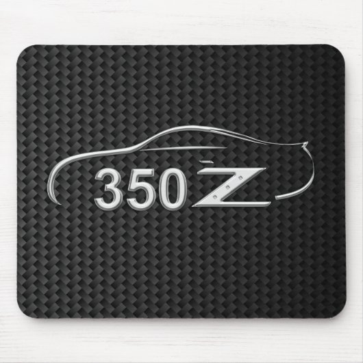 Mouse-Pad für cool-Chrome-Kohlenstofffaser Mousepad (Vorne)