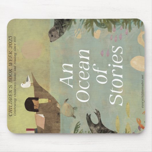 Mouse Pad für die Kinderbuchwoche 2025 Mousepad (Vorne)