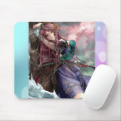 Mouse pad Girl Anime collection Mousepad (Mit Mouse)