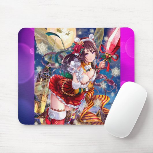 Mouse pad Girl Anime collection Mousepad (Mit Mouse)