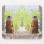 Mouse Pad Golden Marmets Yellowstone Mousepad (Vorne)