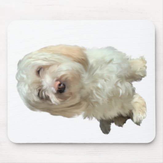 Mouse Pad Havanese Dog Mousepad (Vorne)