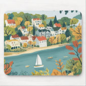Mouse Pad, Herbstdorf Mousepad (Vorne)