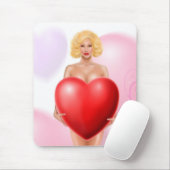 Mouse pad Herz Mousepad (Mit Mouse)