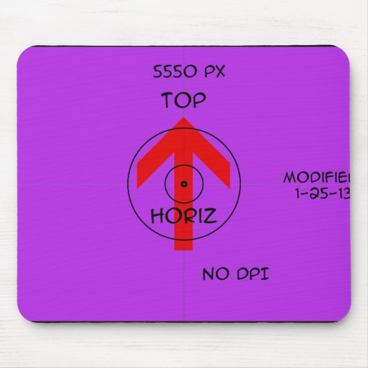 Mouse Pad HORIZ temp Mousepad (Vorne)