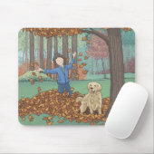 Mouse Pad im Herbst Mousepad (Mit Mouse)