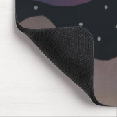 Mouse Pad mit Mountain and Night Sky Mousepad (Ecke)