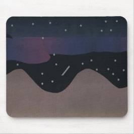 Mouse Pad mit Mountain and Night Sky Mousepad