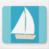 Mouse Pad mit Sailboat Design Mousepad (Vorne)