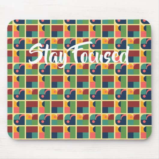 Mouse Pad - Modern Abstract Geometric Design Mousepad (Vorne)