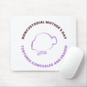 Mouse Pad Noncustodial Mother's Day Logal  Mousepad (Mit Mouse)