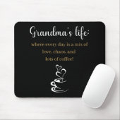 Mouse Pad - Oma's Life: Mousepad (Mit Mouse)