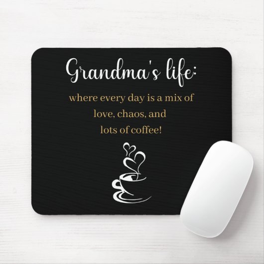 Mouse Pad - Oma's Life: Mousepad (Mit Mouse)