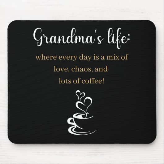 Mouse Pad - Oma's Life: Mousepad (Vorne)