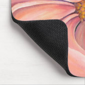 Mouse Pad Peach Dahlia Mousepad (Ecke)