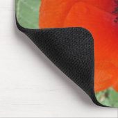 Mouse Pad. Poppy ,(Mohn) Mousepad (Ecke)