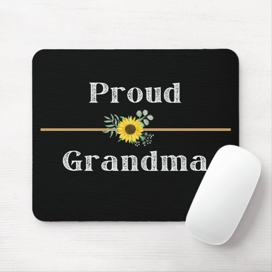 Mouse Pad - Proud Oma Mousepad (Mit Mouse)
