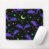 Mouse pad - "Purple bats" Mousepad (Mit Mouse)