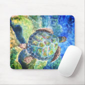 Mouse Pad Sea Turtle #2 A Mousepad (Mit Mouse)