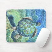 Mouse Pad Sea Turtle #2 B Mousepad (Mit Mouse)