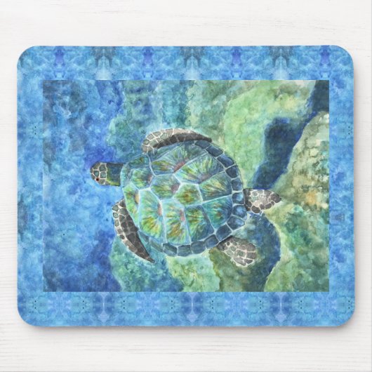 Mouse Pad Sea Turtle #2 Mousepad (Vorne)