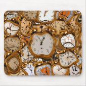 Mouse Pad Textur Anstrich Zeit Retro-Board Watch Mousepad (Vorne)