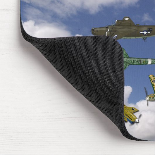 Mouse Pad über Flugzeuge Mousepad (Ecke)