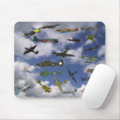 Mouse Pad über Flugzeuge Mousepad (Mit Mouse)