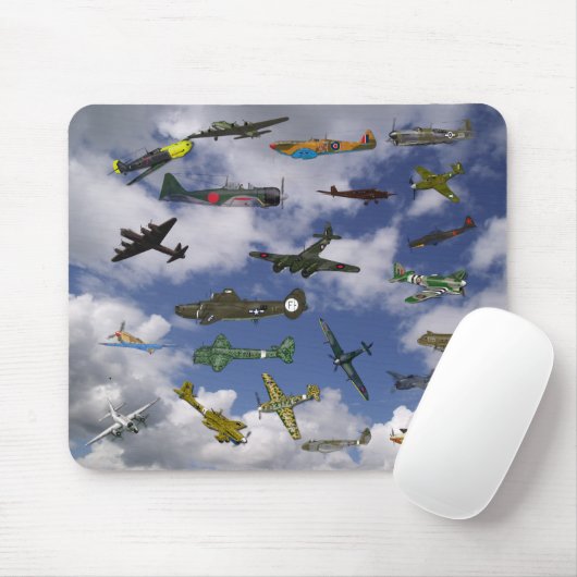 Mouse Pad über Flugzeuge Mousepad (Mit Mouse)