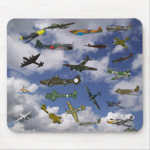 Mouse Pad über Flugzeuge Mousepad