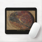 Mouse Pad W. Inspirational Text and Foto Mousepad (Mit Mouse)