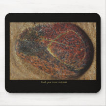 Mouse Pad W. Inspirational Text and Foto